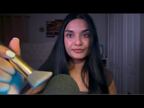 ASMR// Scratching/ Tapping/ Brushing/ whispering/ Crinkling