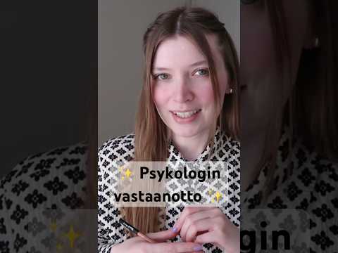 Asmr suomi | psykologin vastaanotto roleplay #terapia #psykologi #psykologia