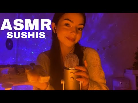 #ASMR - Mukbang Sushis 🍣