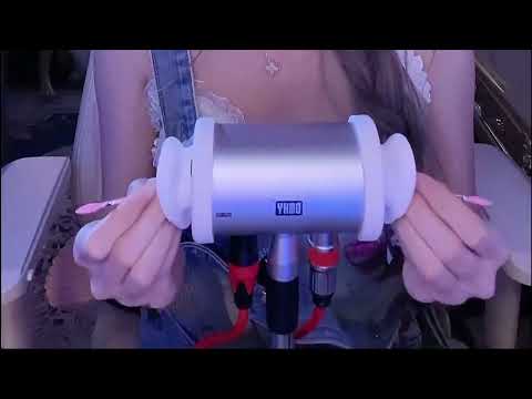 Sleep Now: ASMR with Goose Feather, Tuning Fork,Powder Puff & Gentle Ear Brushing / 3Hr (No Talking)