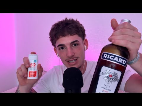 ASMR - MES ESSENTIELS POUR L’ÉTÉ (y’a pas que dans la jungle qu’on retrouve des tigres) c moi même
