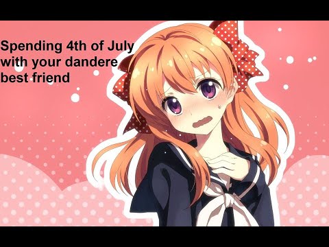 Spending 4th of July with your dandere best friend (Gender Neutral) (ASMR, audio roleplay)