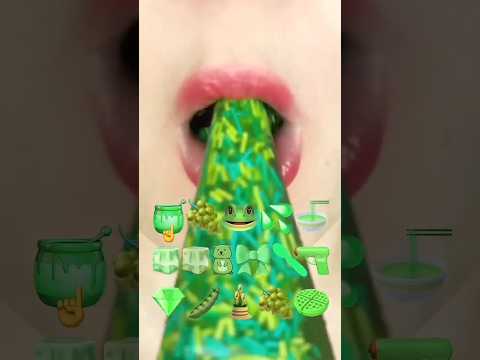 asmr EMOJI FOOD eating sounds(sped up)#asmr#asmrsounds #asmrsounds #audio