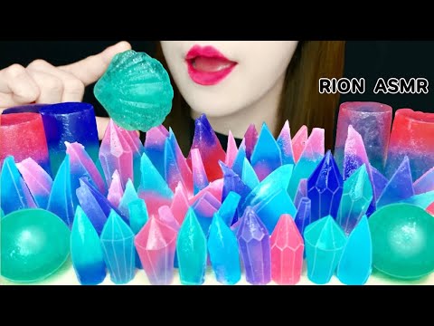 【ASMR】【咀嚼音 】琥珀糖*食べれる宝石*KOHAKUTO*EDIBLE JEWELRY* 코하쿠토*JEWELCANDY　먹방 食べる音 EATINGSOUNDS NOTALKING