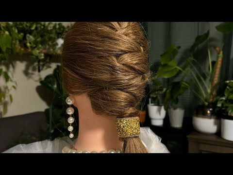 ASMR 👰🏻‍♀️ Wedding Hairstyle 👰🏻‍♀️ Hairstyling | Perfectionist | Hair Fixing - Finishing Touches 🤣