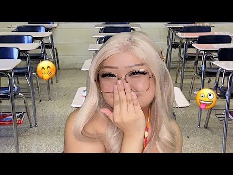 ASMR pov you sit next to the pick me girl (ur a hot cheeto girl)