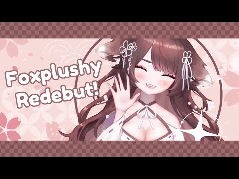 【VTUBER REDEBUT】Foxplushy new shrine maiden outfit and more!