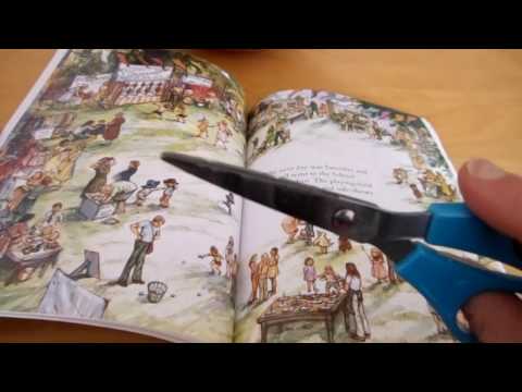 ASMR - Scissor Sounds & Story Reading (English)