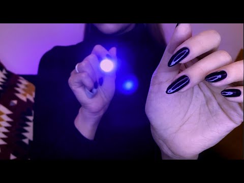 ASMR Light Trigger | Visual Hypnosis | Hand Movements | Follow the Light / Light Exam | No Talking