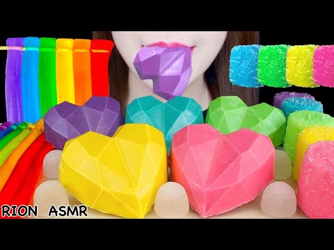 【ASMR】CHOCOLATE-COVERED MARSHMALLOW,JELLY NOODLE,MARSHMALLOW MUKBANG 먹방 EATING SOUNDS NO TALKING