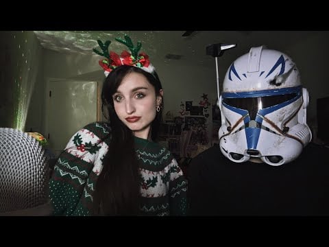 My Brother Becomes an ASMR Pro at Work (Beebee ASMR makes her brother sit in the asmr chair again)