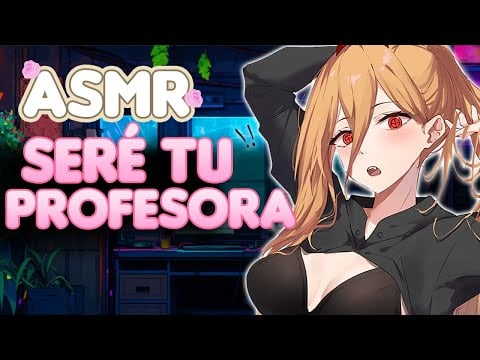 Seré tu PROFESORA y te DARÉ CLASES PRIVADAS uwu 💗 Roleplay ASMR Novia [ESPAÑOL]