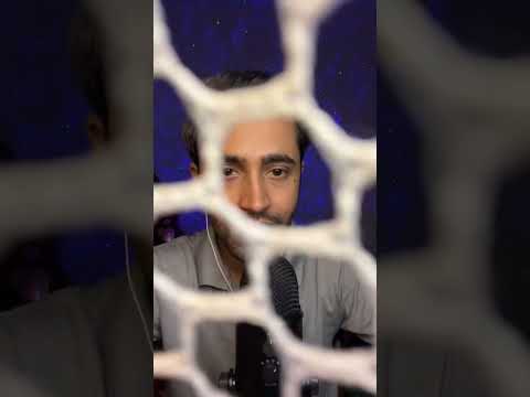 ASMR Removing a Spider Web Off Your Face #asmr #shorts