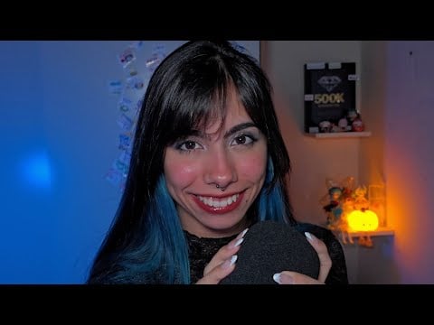 ASMR PARA DESATIVAR O CEREBRO E RELAXAR (mouth sounds, mic swirling, pumping..)