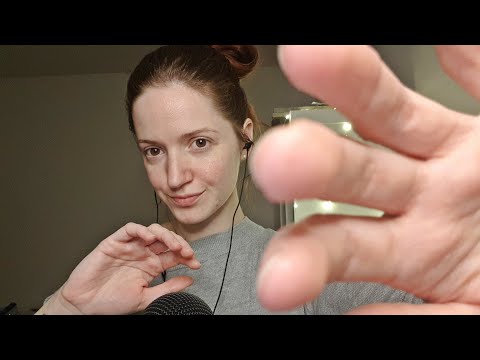 ASMR pure hand sounds with tongue clicking  - whispering your names March