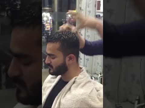 Head Massage For Sleep #asmr #sleeptherapy #scalpmassage #barber #massagetherapy #relax #calming