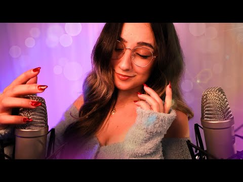 ASMR | Word Repetition: Compliments & Comforting Thoughts (Ear-to-Ear Whispers + Face Touching) ❤️