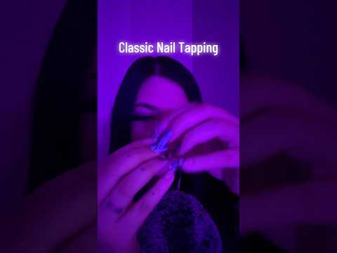 Classic Nail Taping ASMR #tingles #visualtingle #triggersforsleep #relax #tapping