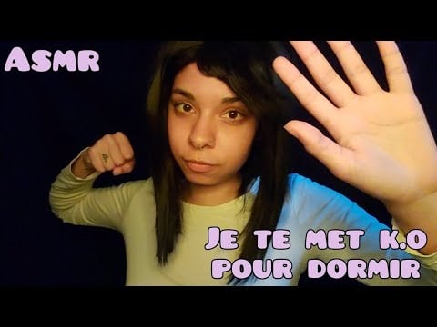 ASMR ◇ Je te met K.O pour t'endormir/ I knock you down to sleep 💤