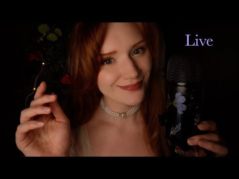 ASMR😴Clicky Whisper,Hand movements amd Mouth sounds,Plucking,Fluffy mic,Spit painting,Jellyfish 🥰