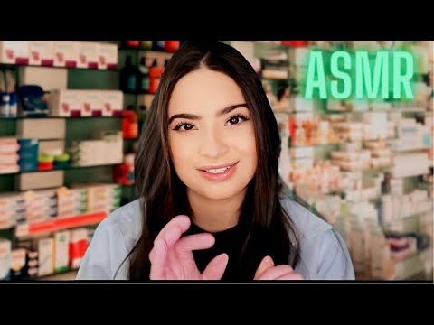 ASMR:FARMACÊUTICA ATENCIOSA TE ATENDENDO!