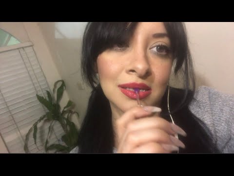 ASMR Spoolie Nibbling & Inaudible Whispers