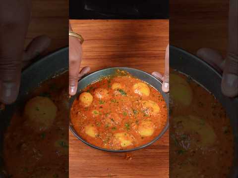 🔥 ASMR Dum Aloo | Slow Cooked & Masaledaar | Satisfying Cooking Sounds #shorts #asmr