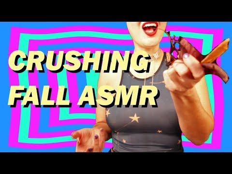 ASMR: Leaf crunching