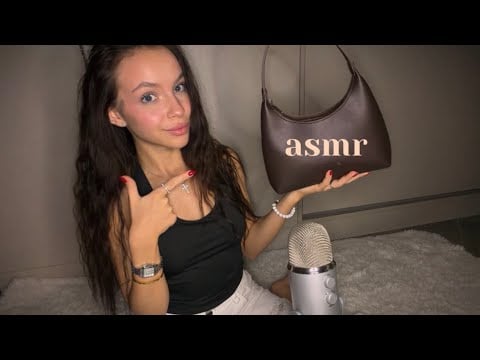 асмр что в моей сумке 💅🏽
