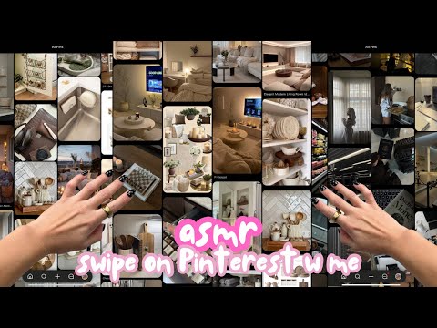 asmr - swipe on Pinterest w me 