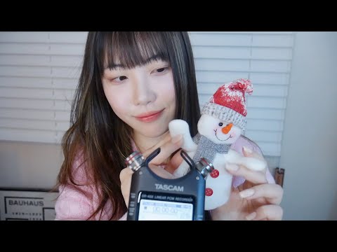 ASMR 타스캠 마이크테스트!