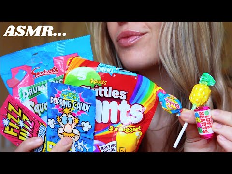 ASMR Eating Vegan Sweets 과자 사탕을 먹고