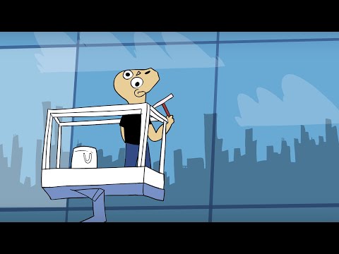 window cleaner (animated asmr)