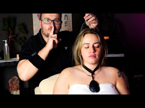 Seated Head & Scalp Massage + Sensate = DEEP SLEEP [ASMR][No Talking]