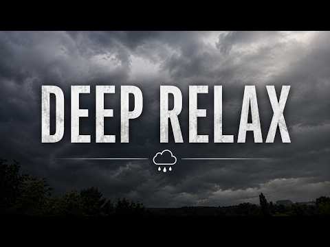 🌧️ LIVE Deep Relax | Heavy Rain Sounds for Sleep, Relaxation & Stress Relief