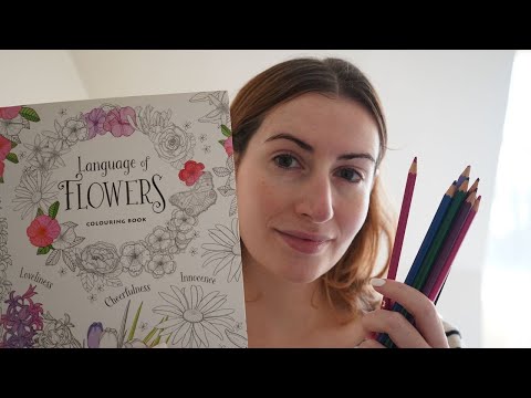 Colorindo comigo! ASMR - 30min de leitura e imagens relaxantes / colorindo | SOLANGE PRATA