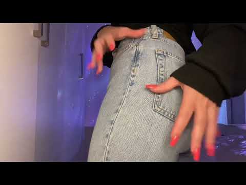 ASMR Jeans Scratching