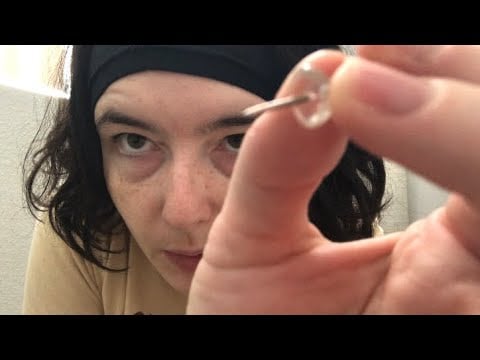 ASMR ~ tingly ACUPUNCTURE RP *thumbtacks, soft spoken, whispered, personal attention*
