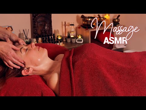 ASMR Facial w/ Oil Gua Sha Massage | Lake District, UK