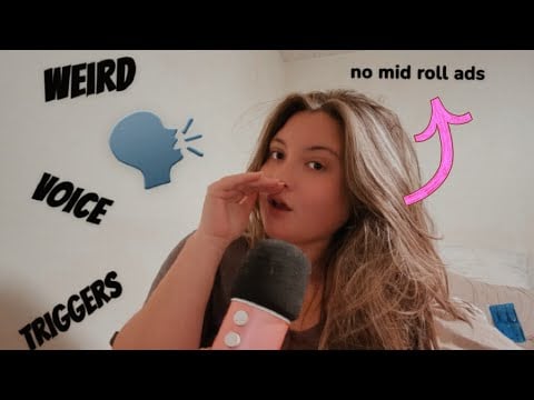 asmr|pitch changing, voice cracking, word rep, echo, lots of rambling *no mid roll ads*