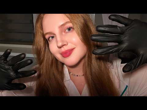 ASMR Back Massage in Gloves
