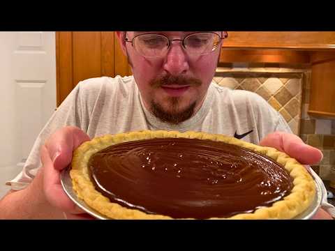 ASMR | Cooking Chocolate Pie