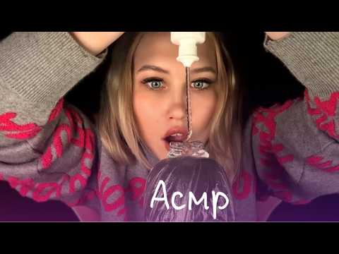 АСМР ЛИПКИЙ СКЛИЗКИЙ  ТРИГГЕР ДО МУРАШЕК  СЛИЗЬ МАССАЖ МОЗГА | ASMR SLIME  TRIGGER BRAIN MASSAGE