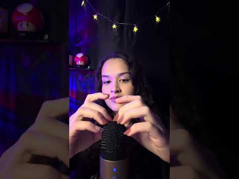 ASMR arranhando o microfone 🎙️ #asmr  #asmrmicscratching   #relax