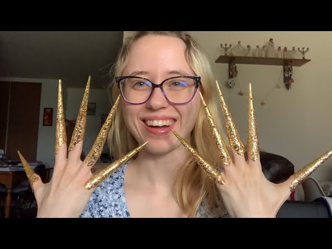 ASMR with CLAWS! Tapping, Scratching, Hypnotic Hand Movements, + More!