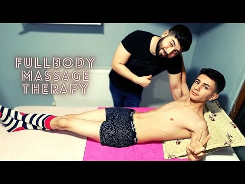 FULL BODY MASSAGE THERAPY WITH STRESS RELIEVING EFFECT - ASMR CHEST,LEG,BACK,ARM,HAND MASSAGE