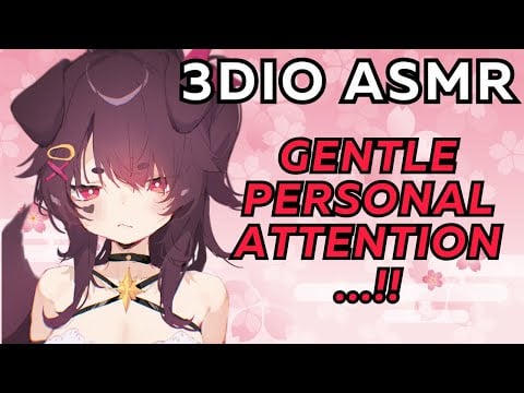 【ASMR】💗 tsundere puppy girl loves you... ♡ gentle personal attention💤
