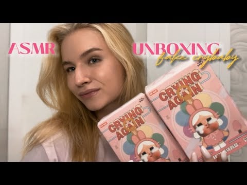 ASMR Unboxing Fake Cry Babies | Relaxing Tapping, Crinkles & Whispers