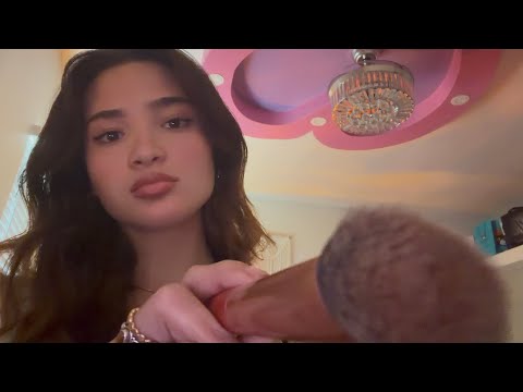 ASMR doing your makeup to help you fall asleep ❤️💤