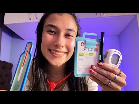 ASMR médica cuidando de você ! 